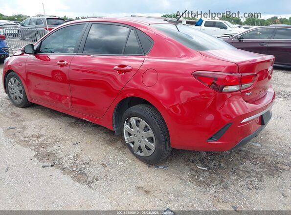3KPA24AD1PE578522 2023 KIA RIO Красный Задняя левая четверть