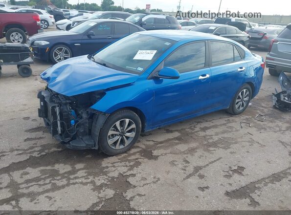 3KPA24AD1PE582022 2023 KIA RIO Blue Przód lewy