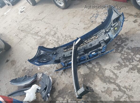 3KPA24AD1PE582022 2023 KIA RIO Blue Widok zestawu wskaźników