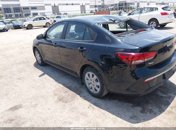 3KPA24AD1PE603970 2023 KIA RIO Black Tył lewy
