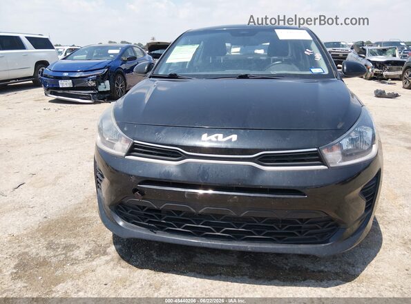 3KPA24AD1PE603970 2023 KIA RIO Black Widok zestawu wskaźników