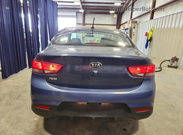 3KPA24AD2LE277218 2020 KIA RIO Бирюзовый Вид сзади