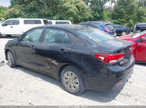 3KPA24AD2LE327244 2020 KIA RIO Black 360 interior view
