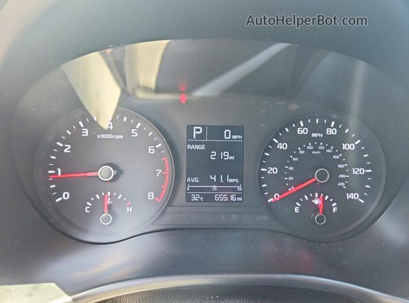 3KPA24AD2LE336283 2020 KIA RIO Black 