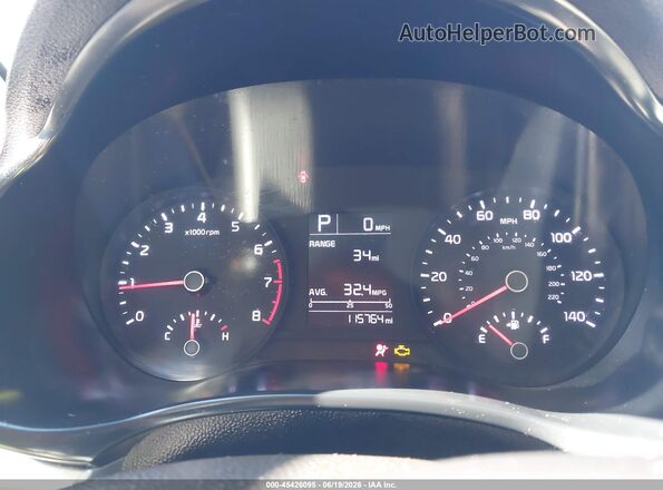 3KPA24AD2LE349924 2020 KIA RIO Серый Вид задних сидений