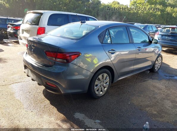 3KPA24AD2LE349924 2020 KIA RIO Серый Задняя правая четверть