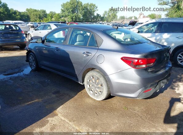 3KPA24AD2LE349924 2020 KIA RIO Серый Задняя левая четверть