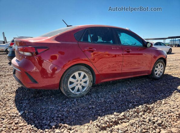 3KPA24AD2ME391494 2021 KIA RIO Red Հետևի աջ