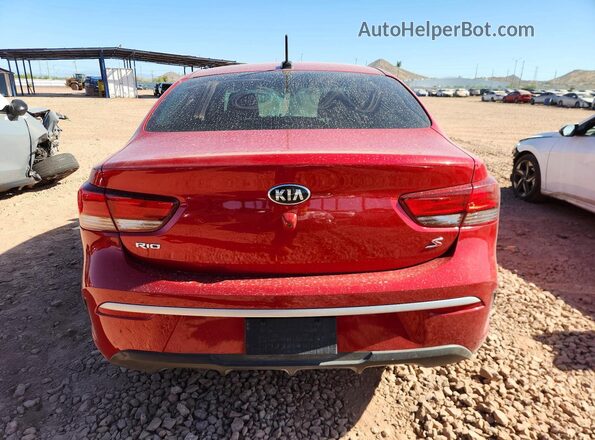 3KPA24AD2ME391494 2021 KIA RIO Red Հետևի տեսք