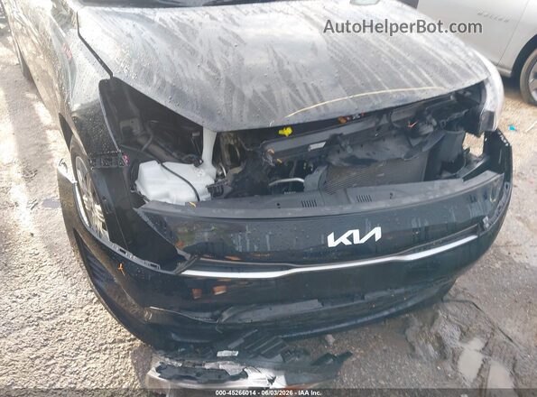 3KPA24AD2NE463621 2022 KIA RIO Черный Вид спереди