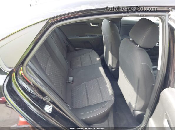 3KPA24AD2NE487952 2022 KIA RIO Black Вид наклейки з VIN-кодом