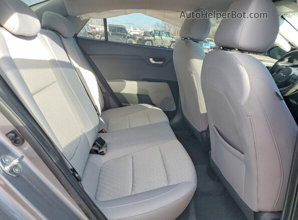 3KPA24AD2PE587469 2023 KIA RIO Gray Rear seats view