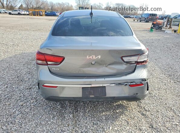 3KPA24AD2PE587469 2023 KIA RIO Gray Rear view