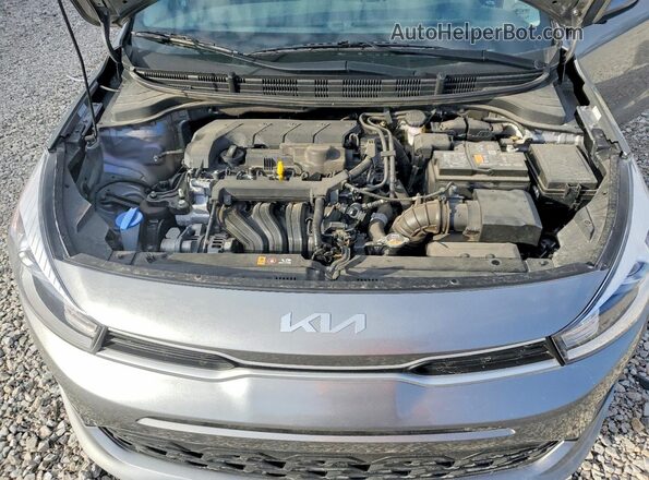 3KPA24AD2PE587469 2023 KIA RIO Gray Rear interior view