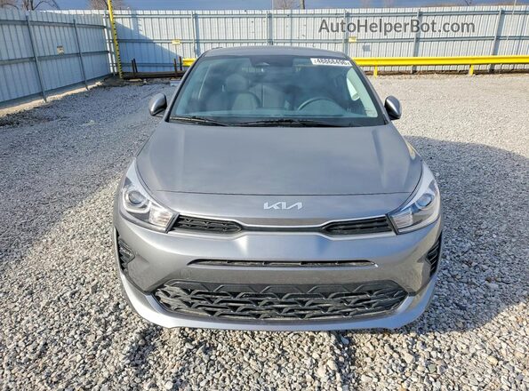 3KPA24AD2PE587469 2023 KIA RIO Gray Front view