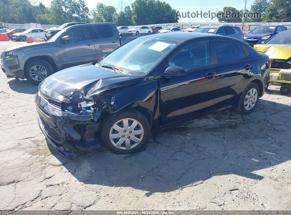 3KPA24AD2PE615397 2023 KIA RIO Black Front left
