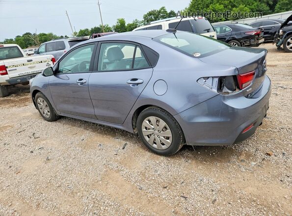 3KPA24AD3LE330590 2020 KIA RIO Gray Trasero izquierdo