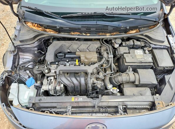 3KPA24AD3LE330590 2020 KIA RIO Gray Vista interior trasera
