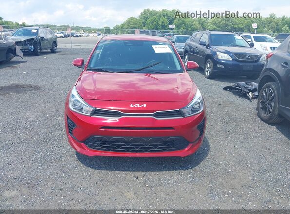 3KPA24AD3PE519133 2023 KIA RIO Red ხელსაწყოთა პანელის ხედი