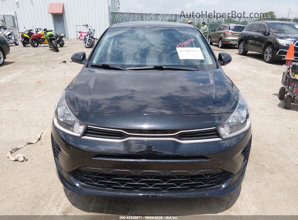 3KPA24AD3PE553315 2023 KIA RIO Black Widok zestawu wskaźników