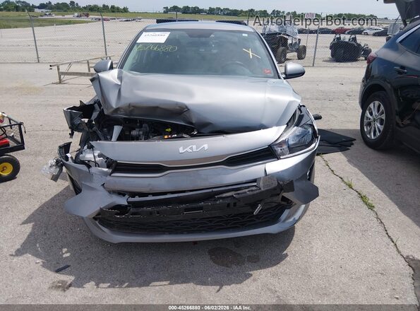 3KPA24AD3PE568459 2023 KIA RIO Серебряный Вид щитка приборов