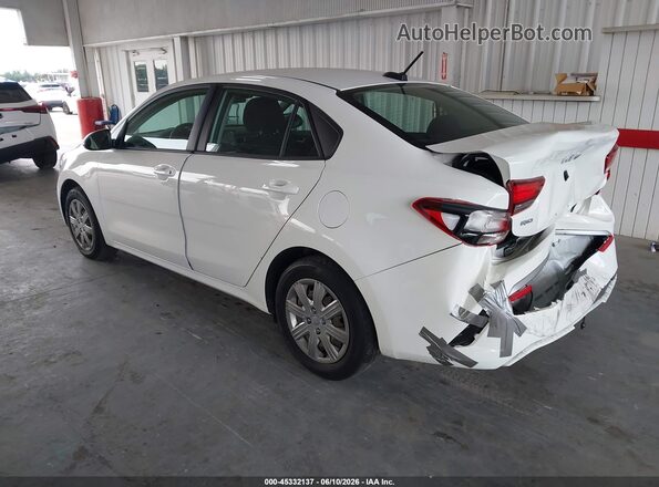 3KPA24AD3PE616400 2023 KIA RIO White უკანა მარცხენა