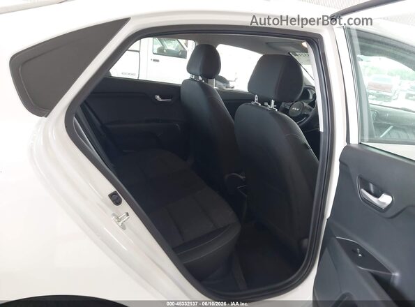 3KPA24AD3PE616400 2023 KIA RIO White VIN კოდის სტიკერის ხედი