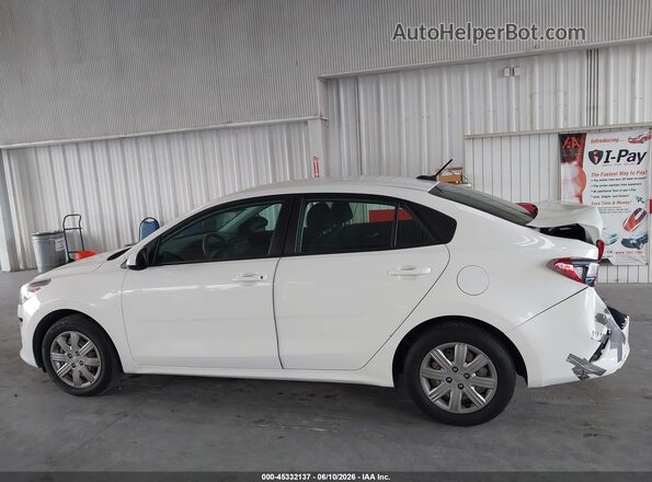 3KPA24AD3PE616400 2023 KIA RIO White სალონის 360-გრადუსიანი ხედი