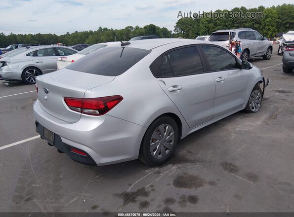 3KPA24AD4LE312874 2020 KIA RIO Silver Tył prawy