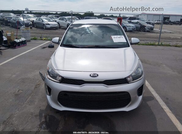 3KPA24AD4LE312874 2020 KIA RIO Silver Widok zestawu wskaźników
