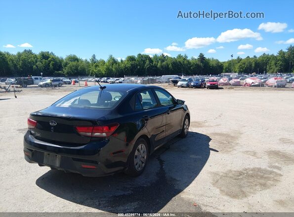 3KPA24AD4LE316682 2020 KIA RIO Black Rear right