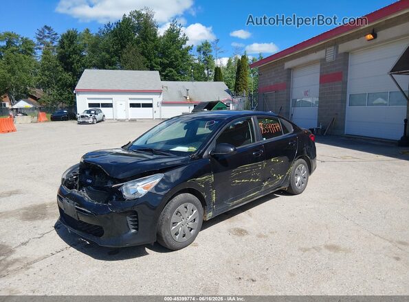 3KPA24AD4LE316682 2020 KIA RIO Black Front left
