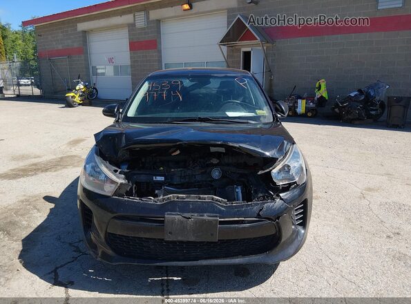 3KPA24AD4LE316682 2020 KIA RIO Black Front view