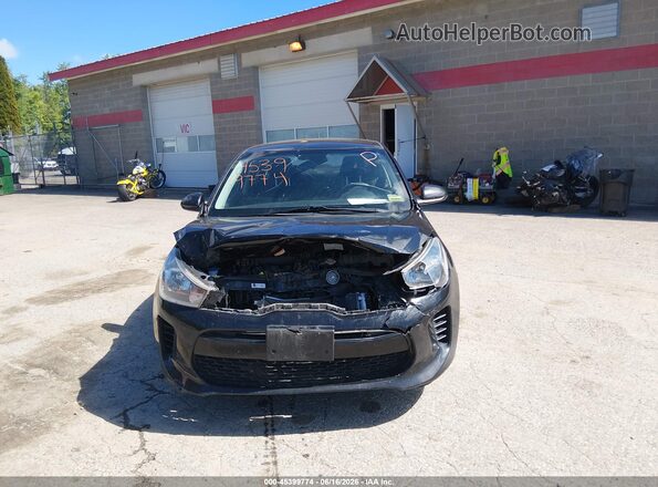 3KPA24AD4LE316682 2020 KIA RIO Black Rear interior view