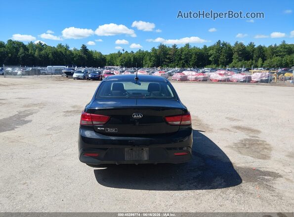 3KPA24AD4LE316682 2020 KIA RIO Black 