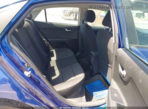 3KPA24AD4LE327763 2020 KIA RIO Blue Вид наклейки з VIN-кодом