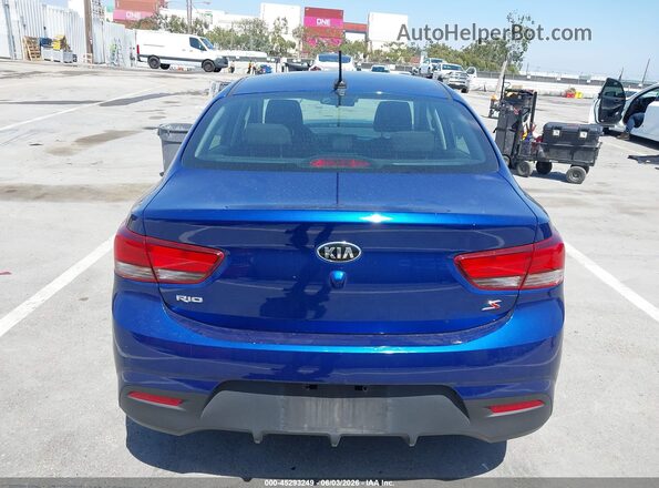 3KPA24AD4LE327763 2020 KIA RIO Blue 