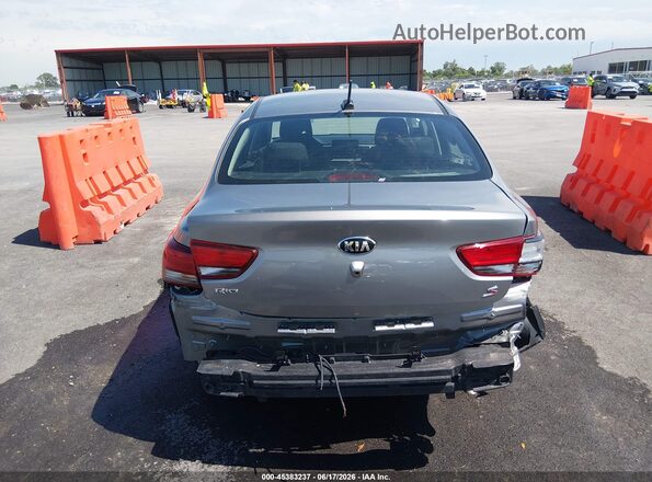 3KPA24AD4ME406691 2021 KIA RIO Gray 