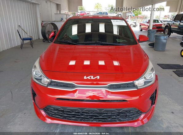 3KPA24AD4NE496040 2022 KIA RIO Red ხელსაწყოთა პანელის ხედი