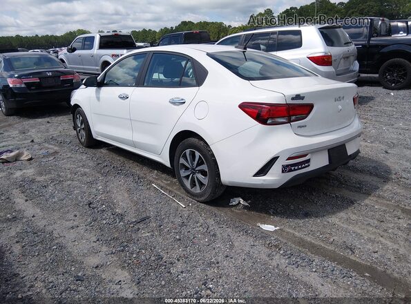 3KPA24AD4PE520663 2023 KIA RIO White Հետևի ձախ