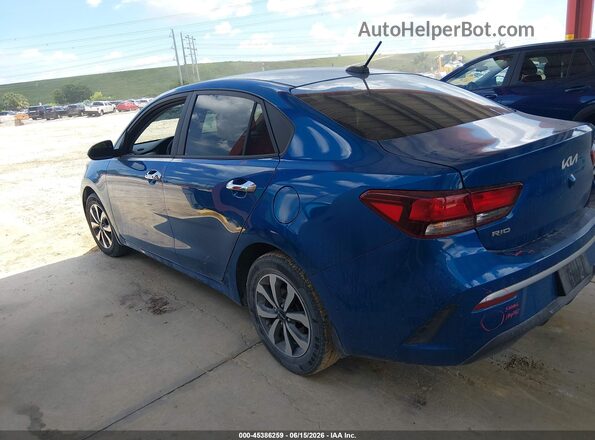 3KPA24AD4PE521182 2023 KIA RIO Blue Панорамний вид салону 360°
