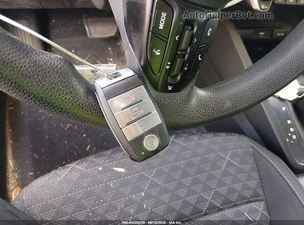 3KPA24AD4PE521182 2023 KIA RIO Blue Вид панелі приладів