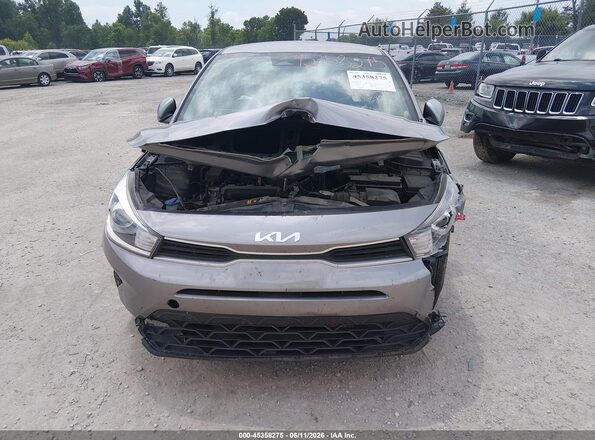 3KPA24AD4PE526611 2023 KIA RIO Gray Դիմացի տեսք
