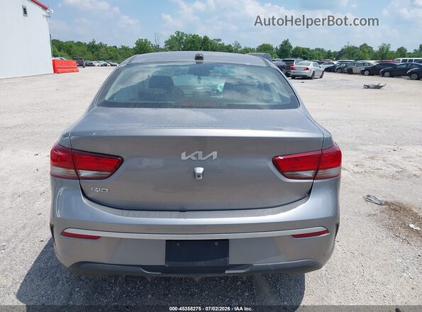 3KPA24AD4PE526611 2023 KIA RIO Gray 