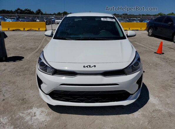3KPA24AD4PE542811 2023 KIA RIO White Դիմացի տեսք