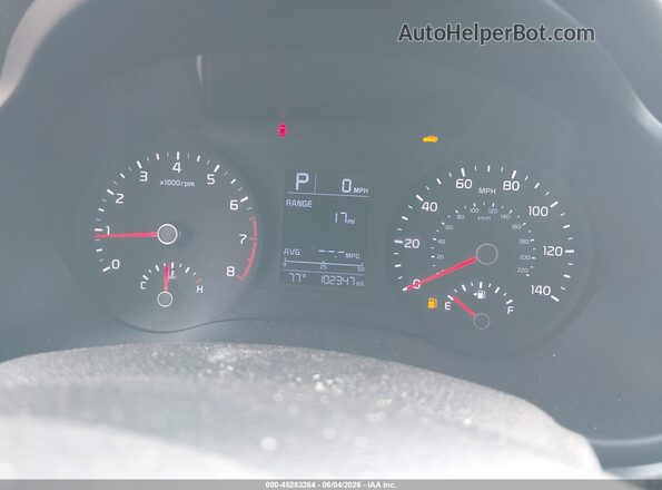3KPA24AD5LE256315 2020 KIA RIO White უკანა სავარძლების ხედი