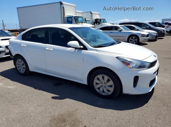 3KPA24AD5LE273762 2020 KIA RIO Белый Передняя правая четверть