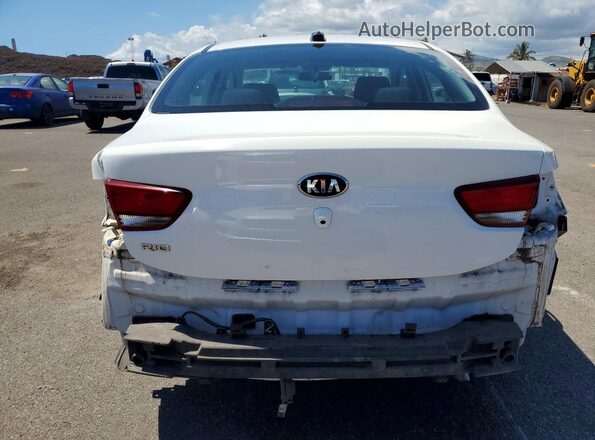 3KPA24AD5LE273762 2020 KIA RIO Белый Вид сзади
