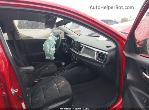 3KPA24AD5LE318036 2020 KIA RIO Red Vista interior delantera