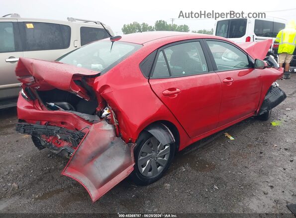 3KPA24AD5LE318036 2020 KIA RIO Red Trasero derecho